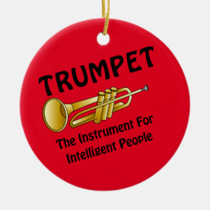 Intelligente Trumpet Keramisch Ornament