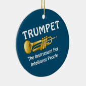 Intelligente Trumpet Keramisch Ornament (Rechts)