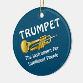 Intelligente Trumpet Keramisch Ornament (Links)