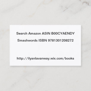 Intelligente Universe Indestructeerbare Visitekaar Visitekaartje