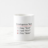 Intelligentietest Zeg Oogst A P Ness grap Koffiemok (Center)