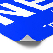 Intello Ou Plus Intelligent Affiche Signe Drôle (Coin)