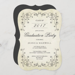 Intemporel   Invitation du Graduation Party