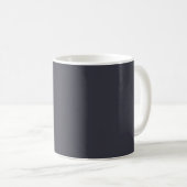 Intemporel - Mug gris bleu foncé (Devant droit)