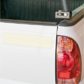 Intemporel - Sticker pare-chocs blanc crème (Sur camion)