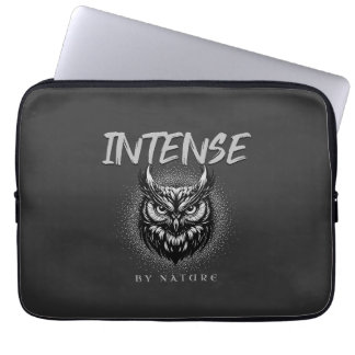 Intens door Natuur Quote Motivatie Inspirerend Laptop Sleeve