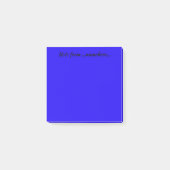 Intense Blue/Indigo Post-it® Notes (Voorkant)