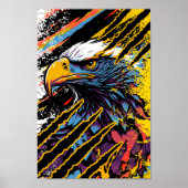 Intense Eagle Poster (Voorkant)