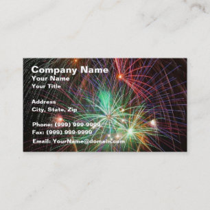 Intense Fireworks Visitekaartje