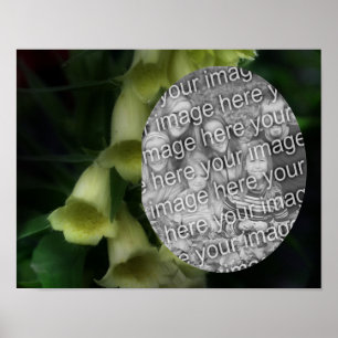 Intense Foxglove Flowers Lijst Uw foto toevoegen Poster