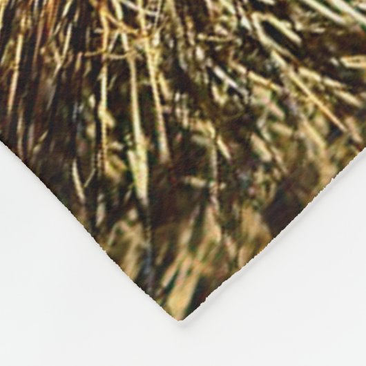 Intense kat-ogen fleece deken (Hoek)