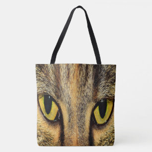 Intense kat-ogen tote bag