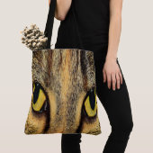 Intense kat-ogen tote bag (Dichtbij)