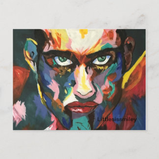 Intense Man  Briefkaart