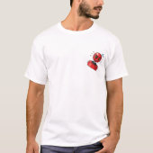 Intense Red Arcade Joystick with Starry Eyes T-shirt (Voorkant)