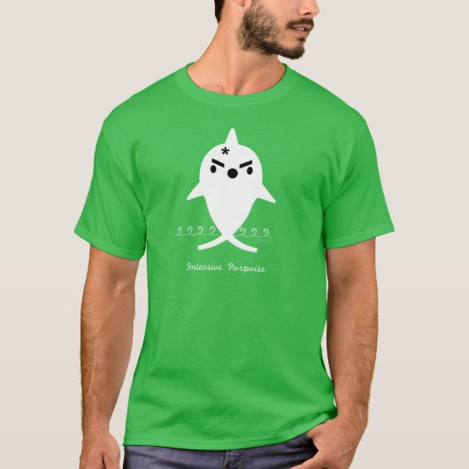 Intensieve bruinvissen (donker kleed) t-shirt (Voorkant)