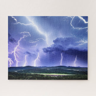 Intensieve Natuur | Bliksem Storm Legpuzzel