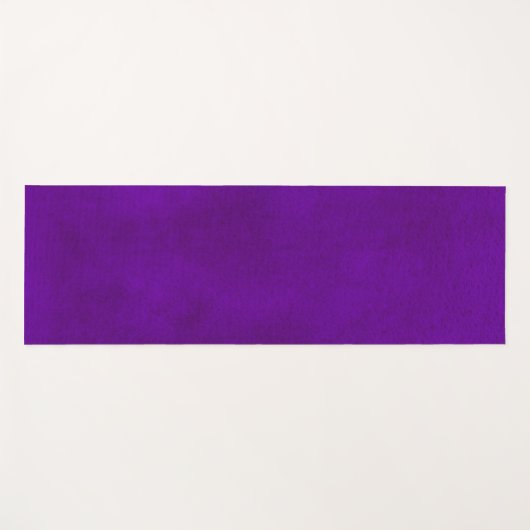 Intensieve Paarse Waterverf Was Yoga Mat (Voorkant (horizontaal))