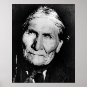 'Intensiteit van Geronimo' Poster