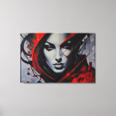 Intenso Blik Canvas Afdruk (Voorkant)