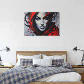 Intenso Blik Canvas Afdruk (Insitu (Slaapkamer))
