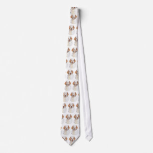 Intent - Clumber Spaniel stropdas