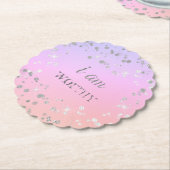 *~* INTENTIE - PERSONALIZE - IK BEN ERGER KARTONNEN ONDERZETTERS (Gekanteld)