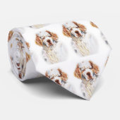 Intention - cravate d'épagneul de Clumber (Roulé)