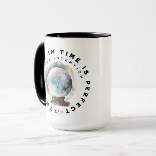 "Intention parfaite" Café Mug (Devant gauche)