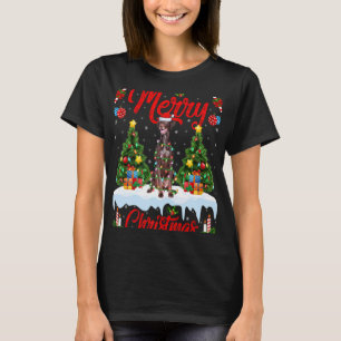 Inter Dog Lichtjes Kerstboom Kerstman Inter Dog Ke T-shirt