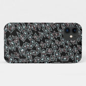 Inter-facetdiamant Case-Mate iPhone Case (Achterkant (horizontaal))