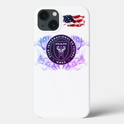 Inter Miami CF iPhone Case (Achterkant)