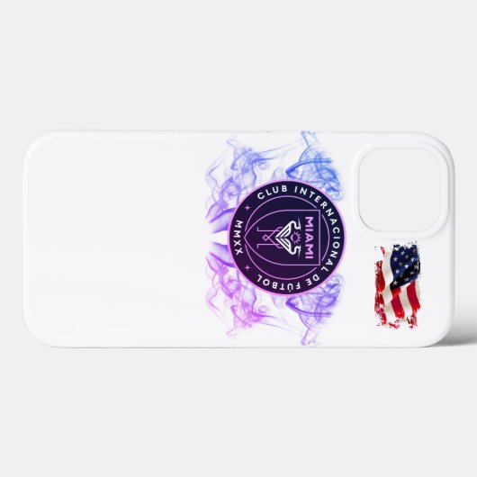 Inter Miami CF iPhone Case (Achterkant (horizontaal))