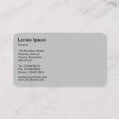 Interactieve bollen - Rode lichten Visitekaartje (Achterkant)