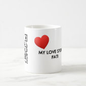 Interactive "My Love Story" QR CClassic Mug, 11 oz Koffiemok (Center)