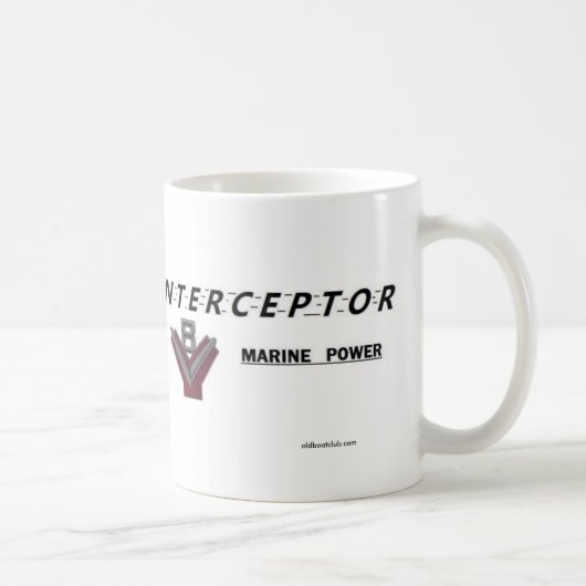 INTERCEPTOR MARINE V8 11 Oz. mok koffie (Rechts)