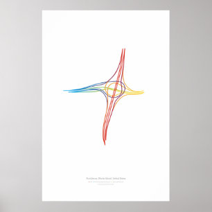 Interchange Choreografie: Providence, RI, US Poster