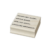 Intercurriculum-overschrijdende beoordelingsstempe rubberstempel (Stempel)