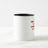 Interesing man cup. mok (Midden)