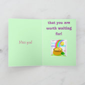 Intéressant la carte attendre, si miel en prison (Intérieur)