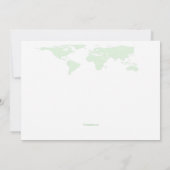 Intéressant le faire-part attendre de photo (Dos)