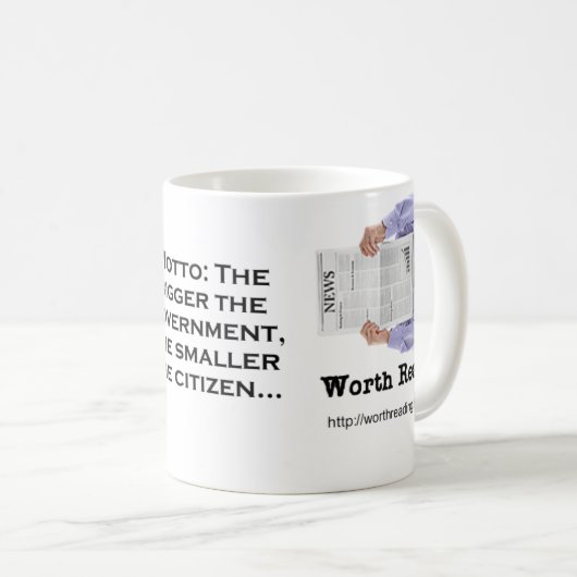 Intéressant lire la tasse (Devant droit)