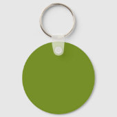 Interessante abstracte plekjes met bladeren sleutelhanger (Achterkant)