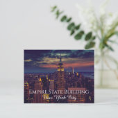 Interessante Empire State Building Feiten Briefkaart (Staand voorkant)