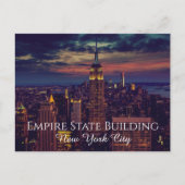 Interessante Empire State Building Feiten Briefkaart (Voorkant)
