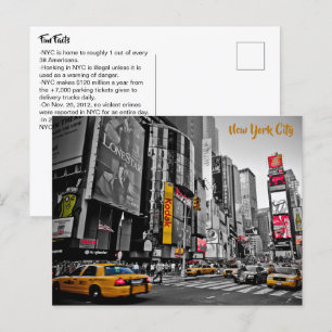 Interessante & leuke weetjes over New York City Briefkaart