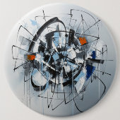 Interesting Lines of Thought Ronde Button 6,0 Cm (Voorkant)