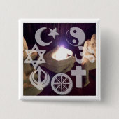 Interfaith button with light (Voorkant)