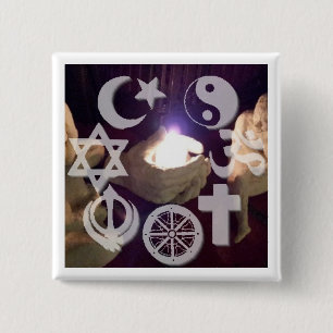 Interfaith button with light