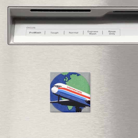 INTERFLUG - National Airline of DDR, East Germany Magneet (Insitu (Vaatwasser))